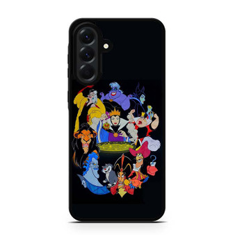 Disney All Villains Circle Samsung Galaxy A56 Case