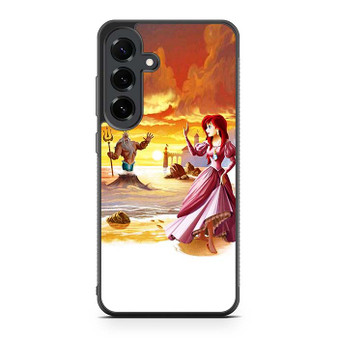 Ariel the Little Mermaid & King of Sea Samsung Galaxy S25 FE Case