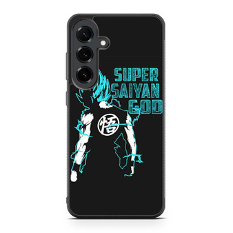 Dragon Ball Goku Super Saiyan God 2 Samsung Galaxy S25 FE Case