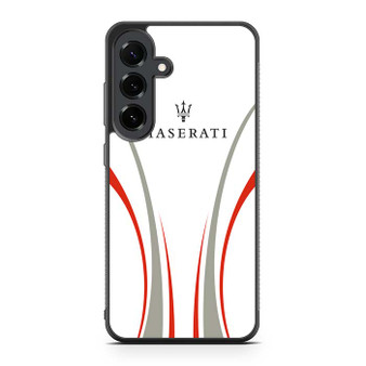 Maserati Silver Red Samsung Galaxy S25 FE Case