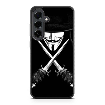 V For Vendetta Annonymous Samsung Galaxy S25 FE Case