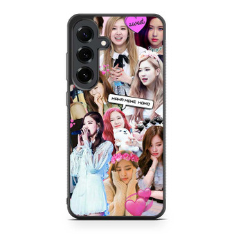 Black Pink Collage 2 Samsung Galaxy S25 FE Case
