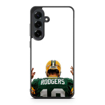 Aaron Rodgers Green Bay Packers 2 Samsung Galaxy S25 FE Case