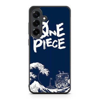One Piece great wave off kanagawa Samsung Galaxy S25 FE Case