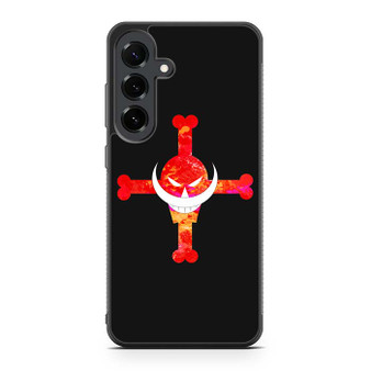 One Piece Shirohige Logo Samsung Galaxy S25 FE Case