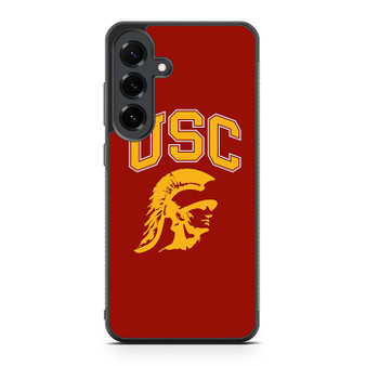 USC Trojans team logo Samsung Galaxy S25 FE Case
