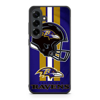 Baltimore Ravens Helmet Samsung Galaxy S25 FE Case