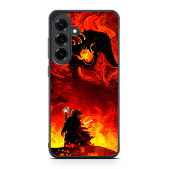 The lord of the rings Gandalf vs Balrog Samsung Galaxy S25 FE Case