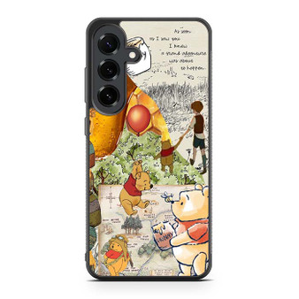 Winnie the pooh loves hunny Samsung Galaxy S25 FE Case
