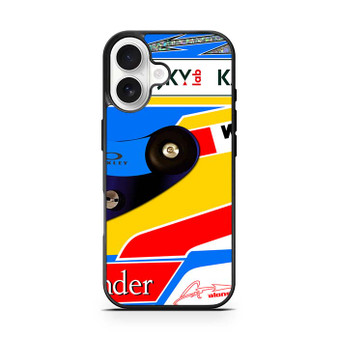 Alonso F1 Helmet iPhone 17 Case