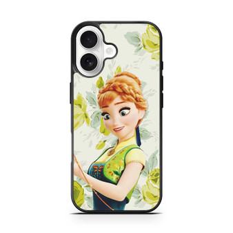 Anna Fozen Green Floral iPhone 17 Case