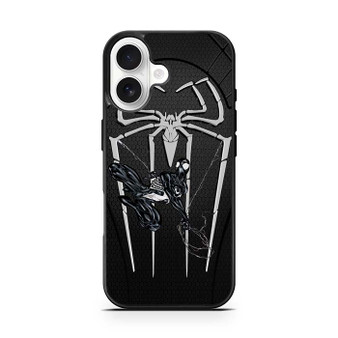 black spiderman logo iPhone 17 Case