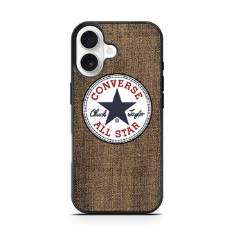 brown denim converse iPhone 17 Case