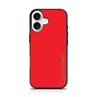 Calvin Klein Red Purpose iPhone 17 Case