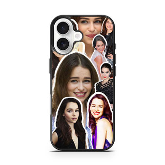 Emilia clarke collage iPhone 17 Case