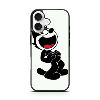 Felix the Cat Laughing iPhone 17 Case