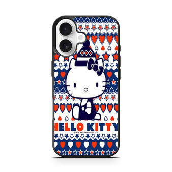 hello kitty cute aztec iPhone 17 Case