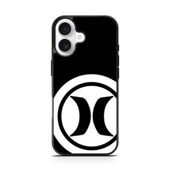 Hurley Black Logo iPhone 17 Case