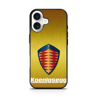 Koenigsegg Gold iPhone 17 Case