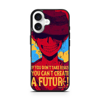 Luffy One Piece Quote iPhone 17 Case