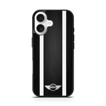 Mini Cooper Black Polished iPhone 17 Case