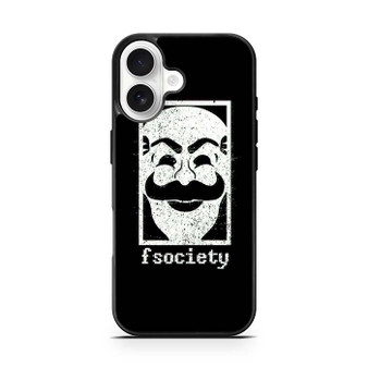 Mr Robot Fsociety iPhone 17 Case