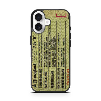 original disneyland ticket iPhone 17 Case