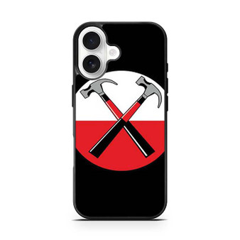 Pink Floyd hammer logo iPhone 17 Case