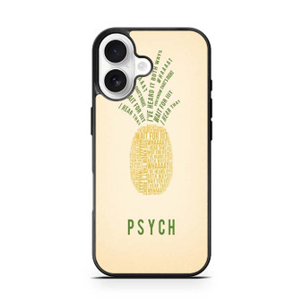 psych pineapple iPhone 17 Case