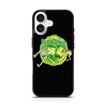 Rick and Morty in Space iPhone 17 Case
