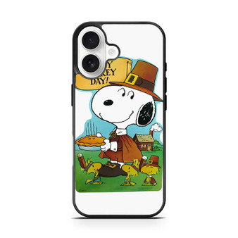 Snoopy Happy Turkey day iPhone 17 Case