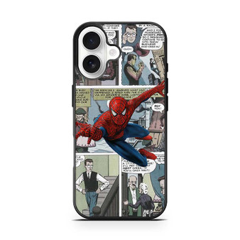Spiderman in Comic iPhone 17 Case