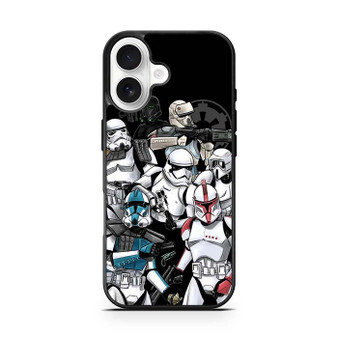 Star Wars The Troopers Collage iPhone 17 Case
