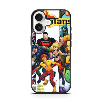 Teen Titans Comic iPhone 17 Case