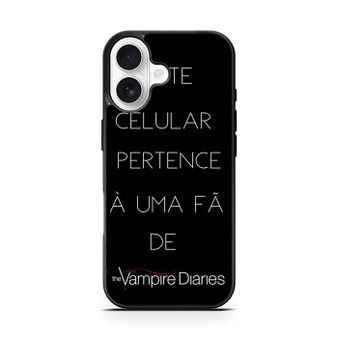 The Vampire Diaries Quotes iPhone 17 Case