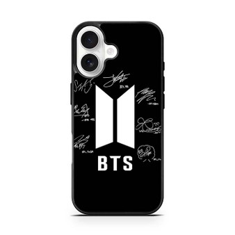 BTS Signature iPhone 17 Case
