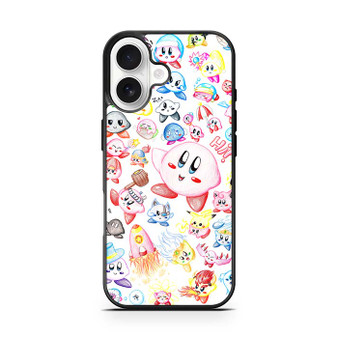 Kirby Paint Collage iPhone 17 Case