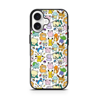 Pokemon Cute Collage iPhone 17 Case