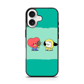Tata and Chimmy BT21 iPhone 17 Case