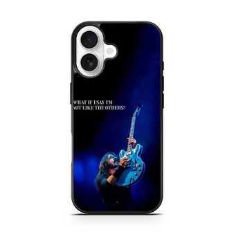 Dave Grohl Quote On Stage iPhone 17 Case