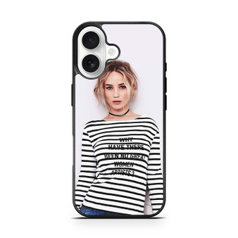 Jennifer Lawrence Natural iPhone 17 Case
