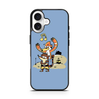 Rigby And Mordecai As Banjo And Kazooie iPhone 17 Case