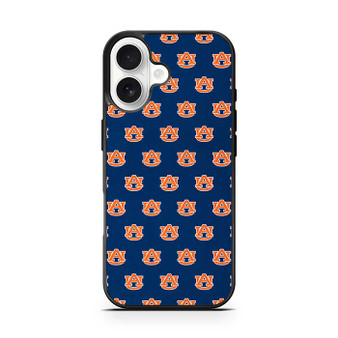 Auburn tigers pattern iPhone 17 Series Case