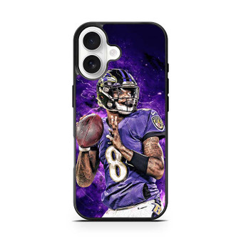 Baltimore Ravens Lamar Jackson iPhone 17 Series Case