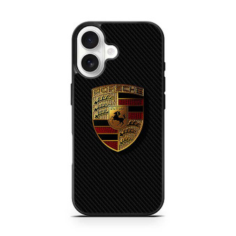 Porsche carbon style iPhone 17 Series Case