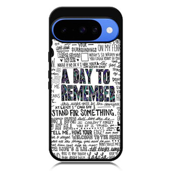 A day to remember Lyrics Google Pixel 10 Case