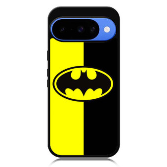 Batman Old Logo With Black & Yellow Background Google Pixel 10 Case
