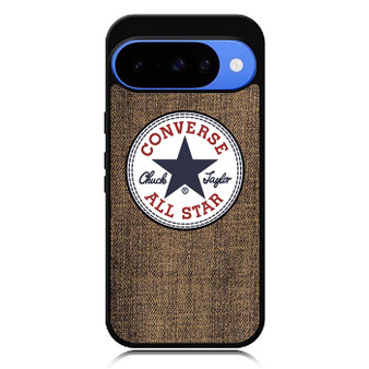 brown denim converse Google Pixel 10 Case