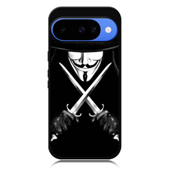 V For Vendetta Annonymous Google Pixel 10 Case