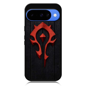 Warcraft With Wooden Pattern Background Google Pixel 10 Case
